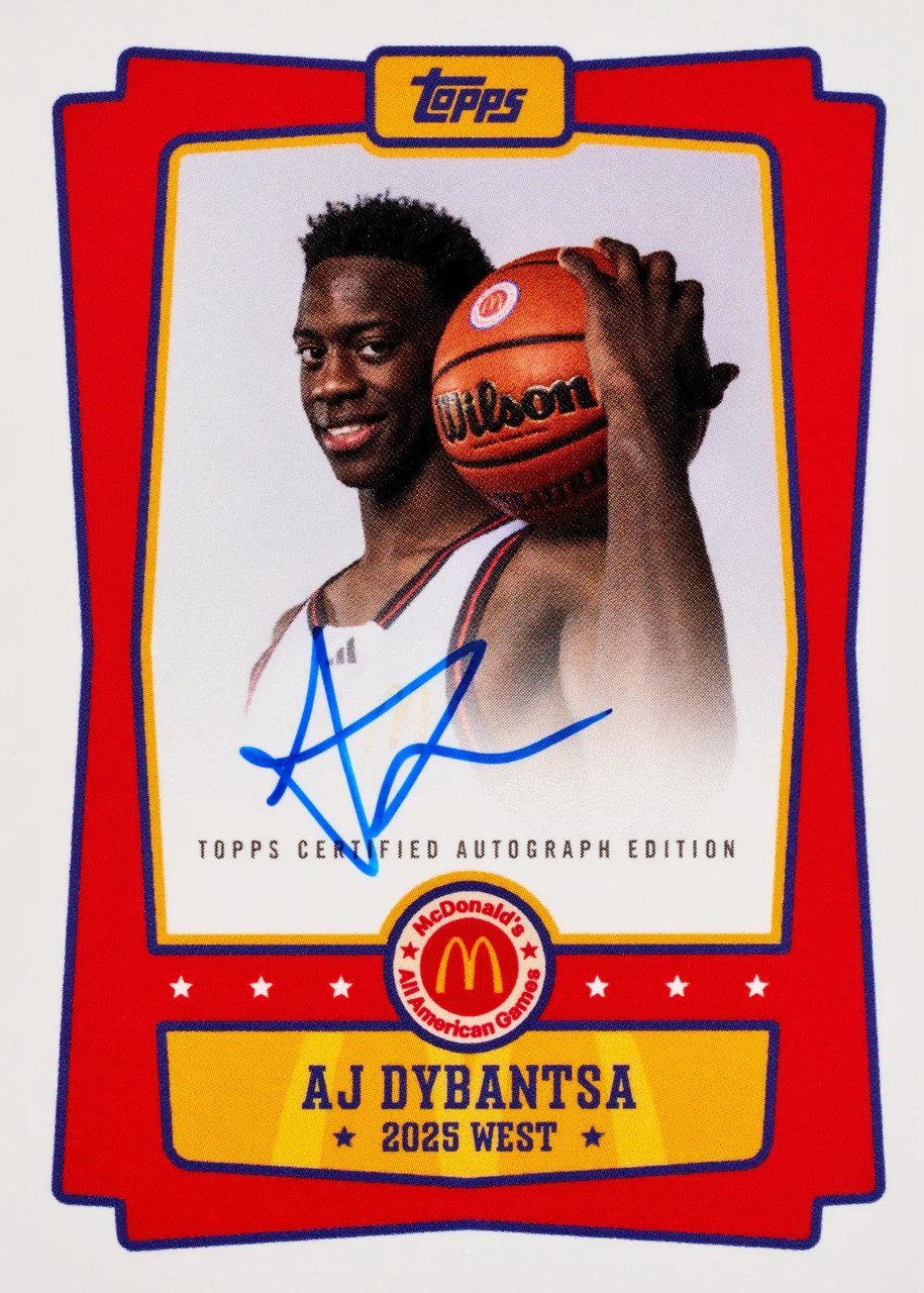 2025 Topps McDonald's All-American Basketball Mega Box