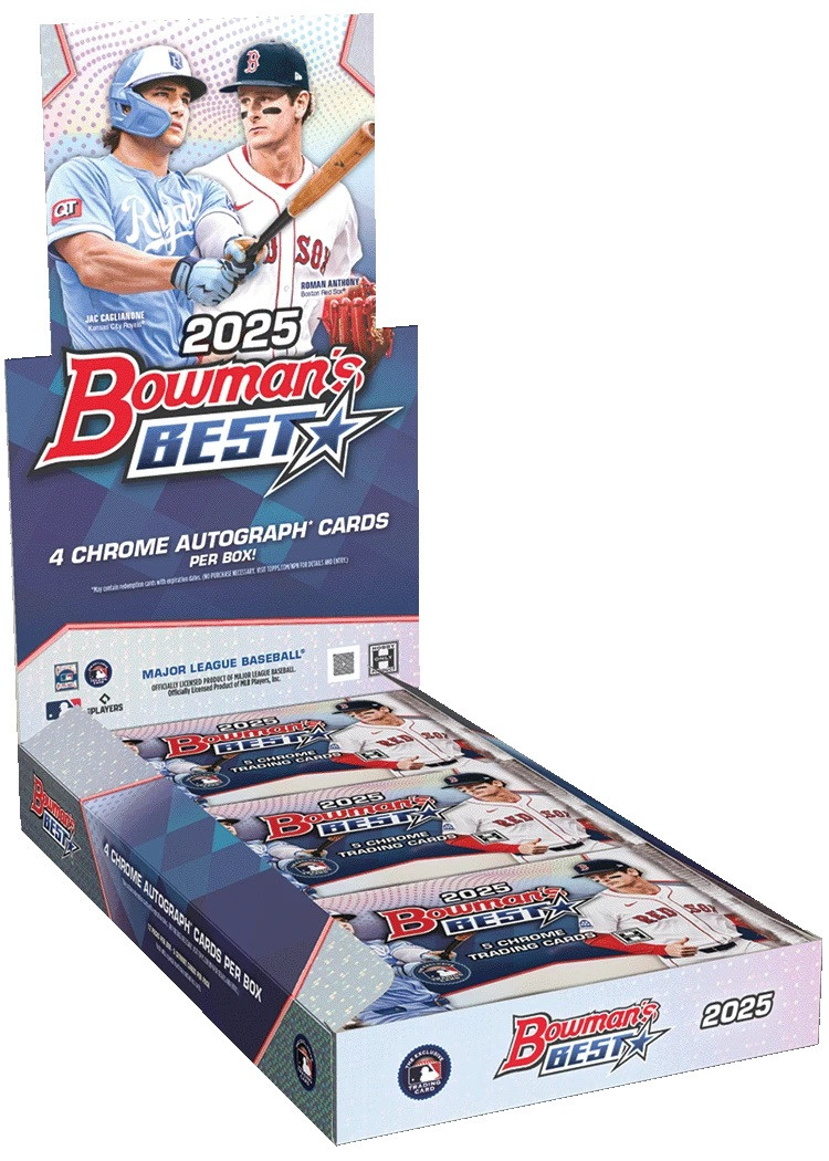 スポーツ選手 2025 Bowman's Best Baseball Hobby Box 2025 Bowman's Best Baseball Hobby Box - The Baseball Card King, Inc.