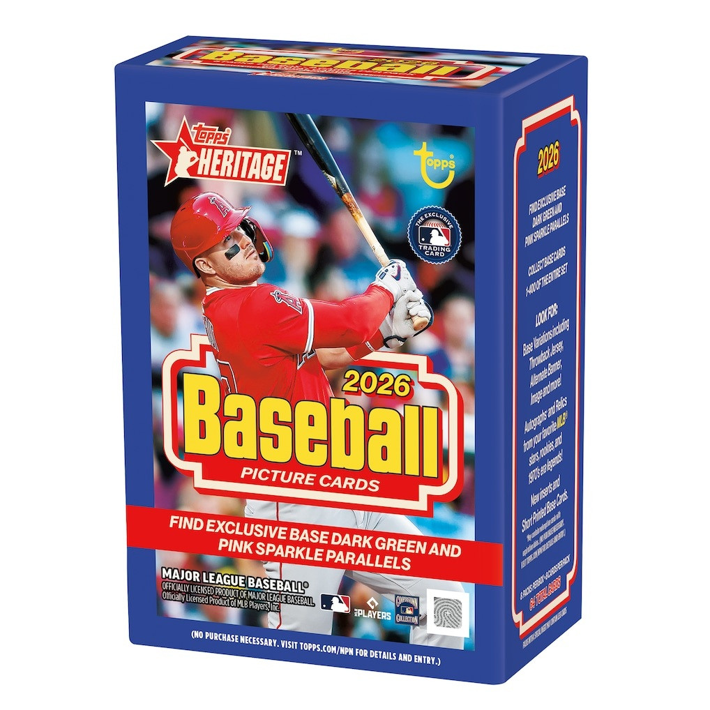 2026 Topps Heritage Baseball Blaster Box