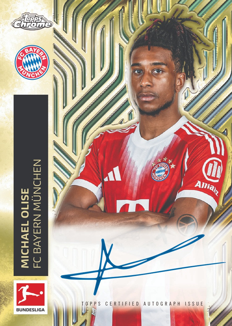 2025/26 Topps Chrome Bundesliga Soccer Hobby Box