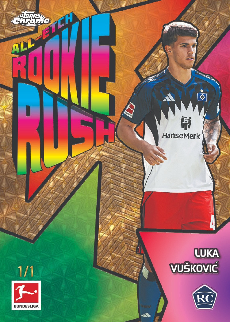 2025/26 Topps Chrome Bundesliga Soccer Hobby Box