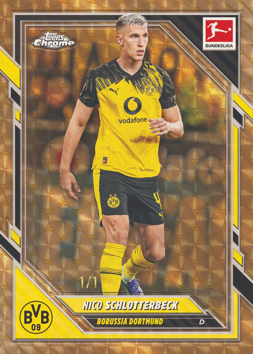 2025/26 Topps Chrome Bundesliga Soccer Hobby Box