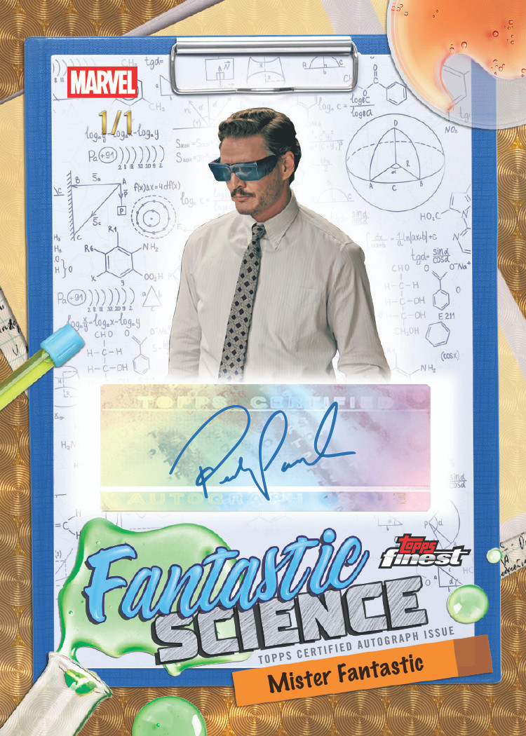 2025 Topps Marvel Finest Fantastic Four Hobby Box