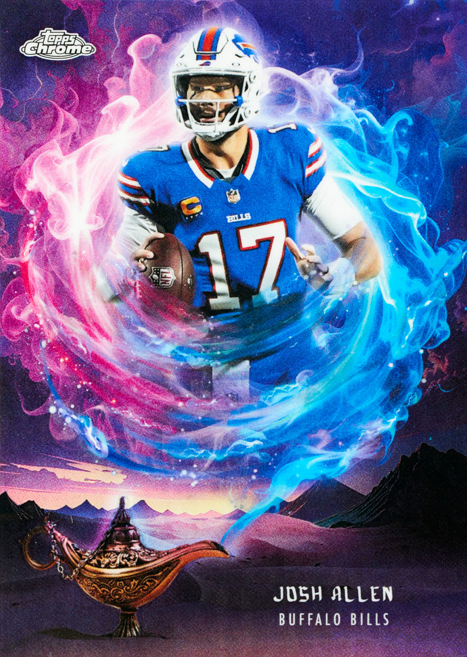 2025 Topps Chrome Football Jumbo Box