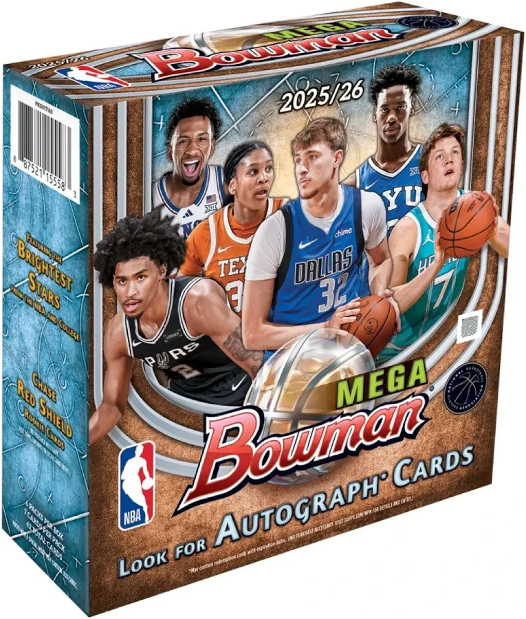 2025/26 Bowman Basketball Mega Box
