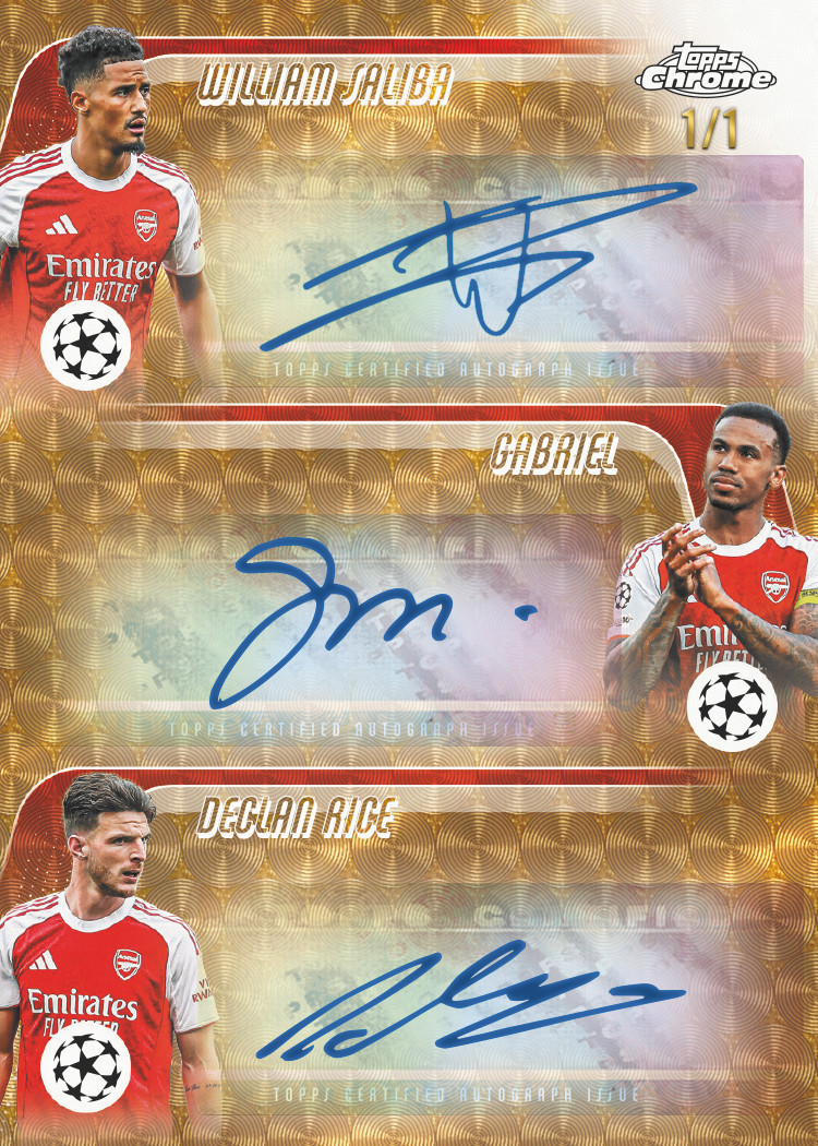 2025/26 Topps Chrome UCC Soccer Blaster Box - The Baseball Card