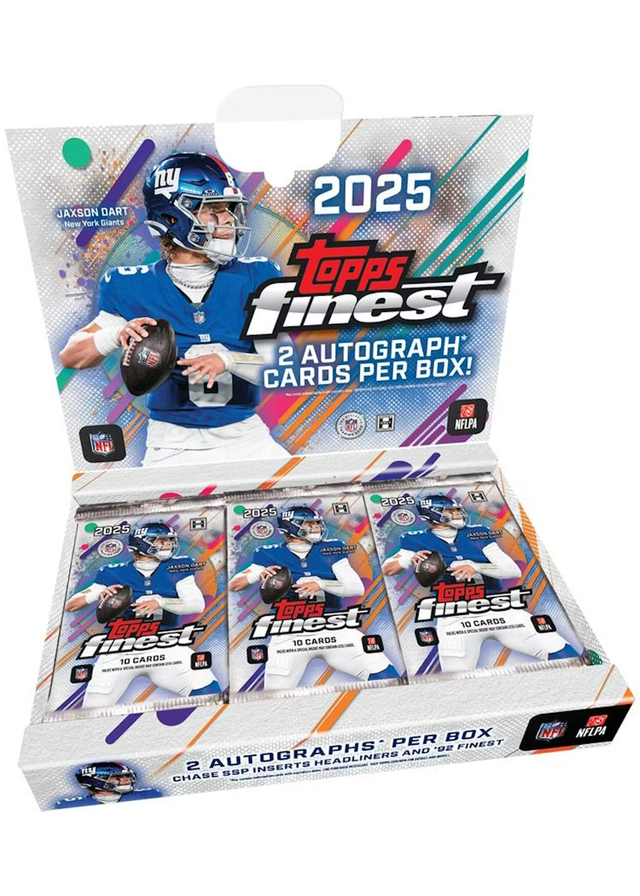 2025 Topps Finest Football Hobby Box