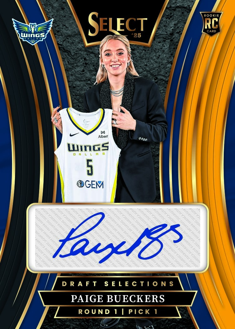 2025 Panini Select WNBA Hobby Box