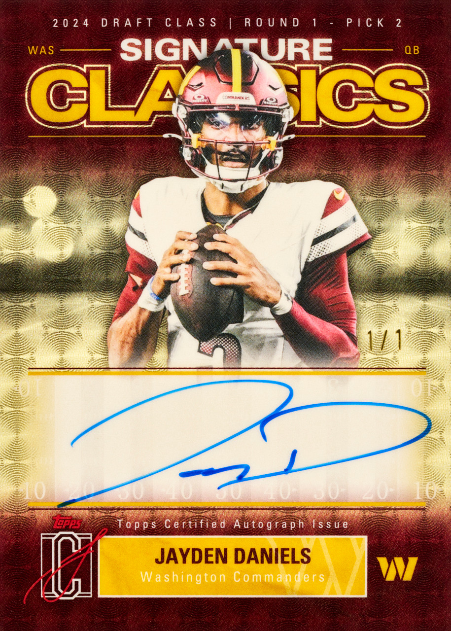 2025 Topps Signature Class Football Hobby Box