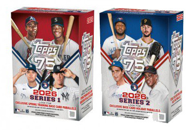BUNDLE SPECIAL! 2026 Topps Series 1 and Series 2 Blaster Box