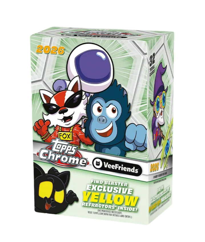 2026 Topps Chrome VeeFriends Blaster Box