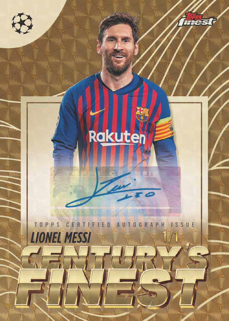 2025/26 Topps Finest UEFA Club Competitions Soccer Hobby Box