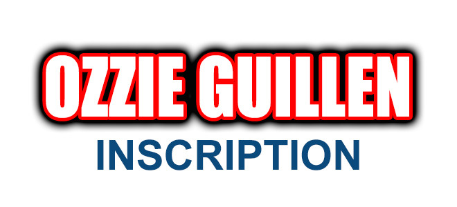 OZZIE GUILLEN Inscription (August 22, 2026 11am-1pm, Downers Grove, IL)