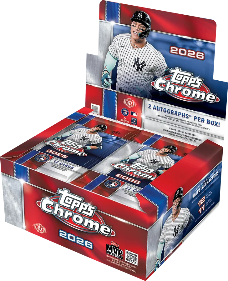 2026 Topps Chrome Baseball Jumbo Hobby Box