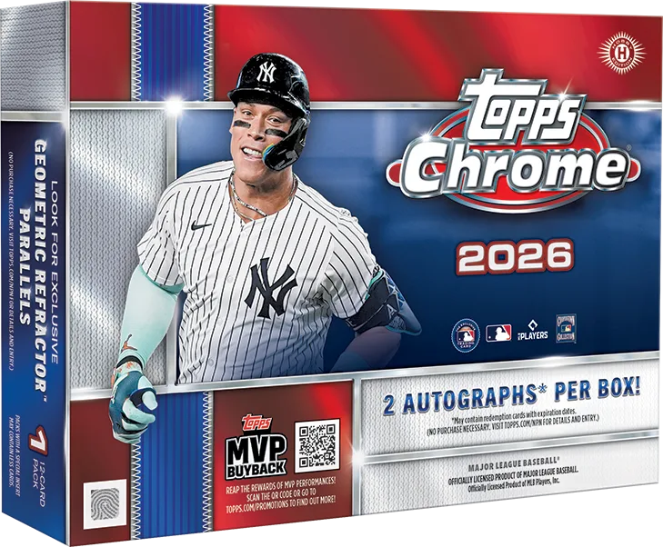 2026 Topps Chrome Baseball Breakers Delight Box