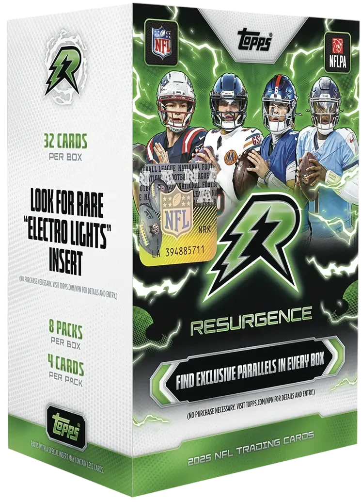 2025 Topps Resurgence Football Blaster Box