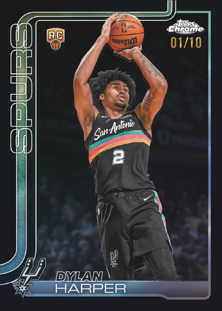 2025/26 Topps Chrome Update Series Basketball Blaster Box