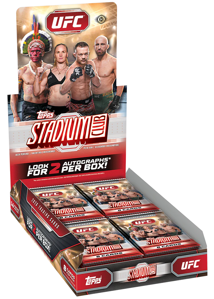 2026 Topps Stadium Club UFC Hobby Box