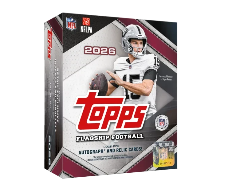 2026 Topps Flagship Football Mega Box