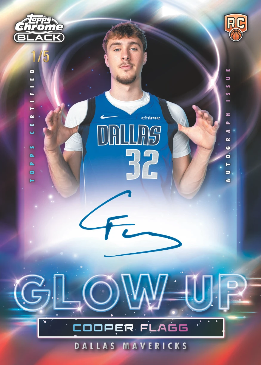 2025/26 Topps Chrome Black Basketball Hobby Box