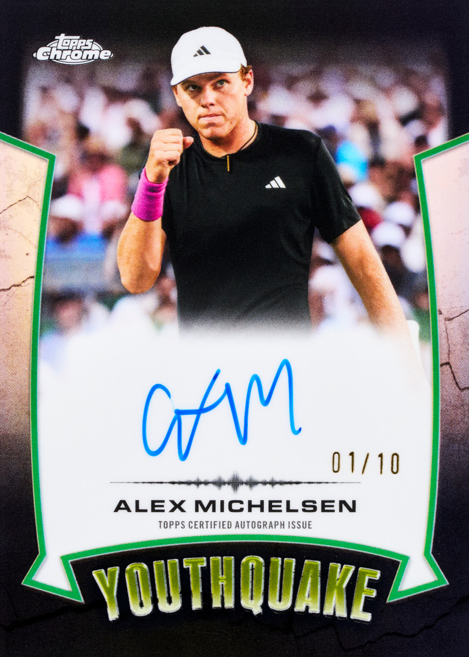 2026 Topps Chrome Tennis Breaker's Delight Box - The Baseball Card