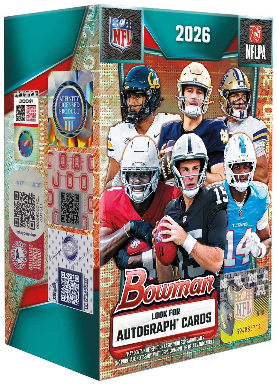 2026 Bowman Football Blaster Box (Sealed)