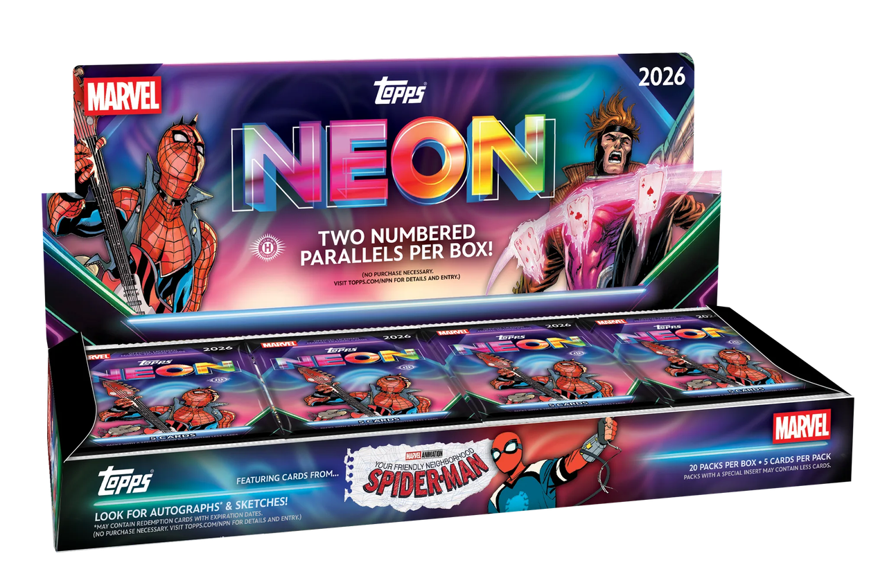 2026 Topps Neon Marvel Hobby Box