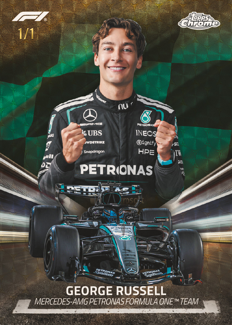 2026 Topps Chrome Formula 1 Racing Mega Box