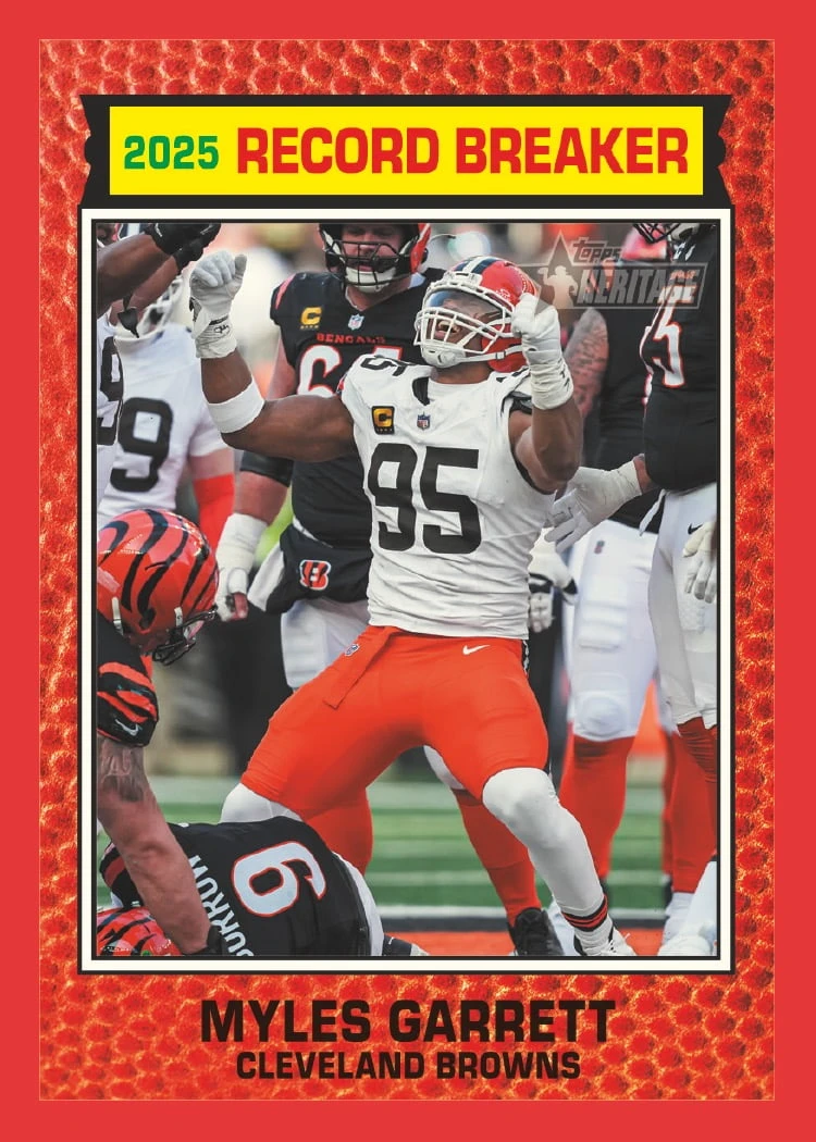 2026 Topps Heritage Football Blaster Box