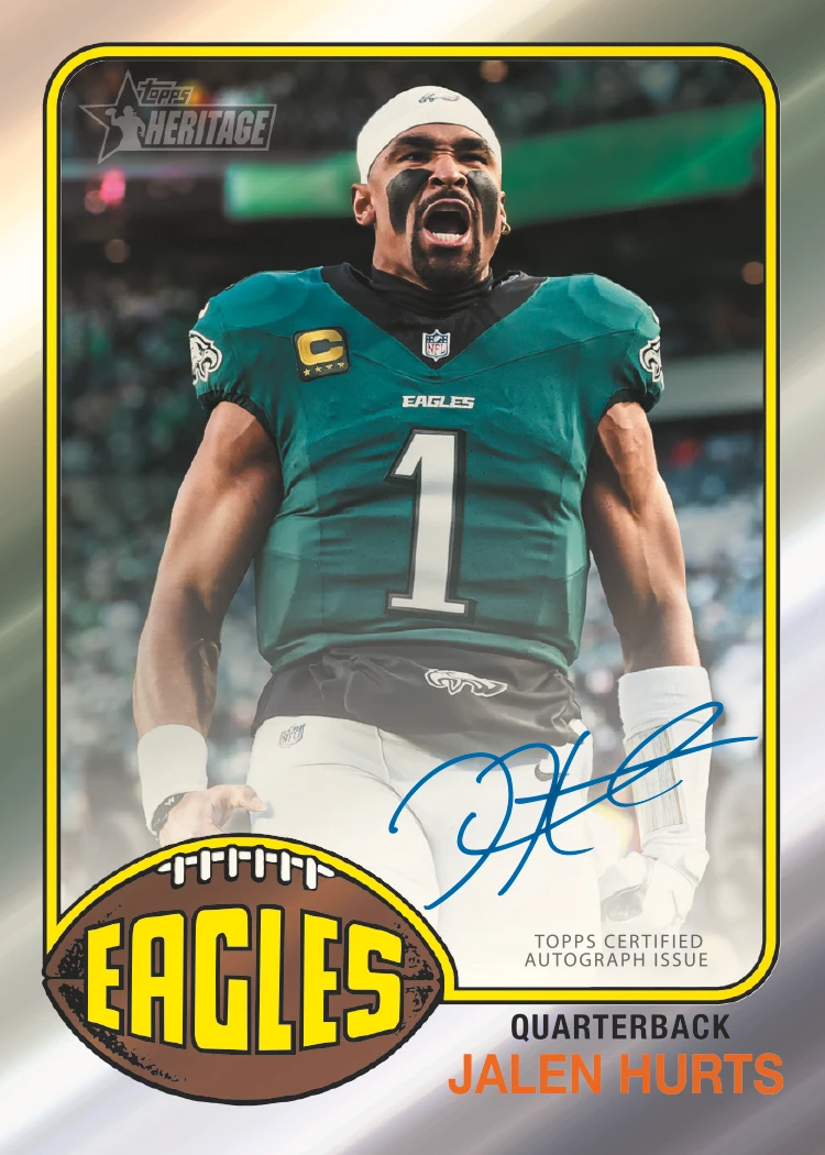 2026 Topps Heritage Football Blaster Box