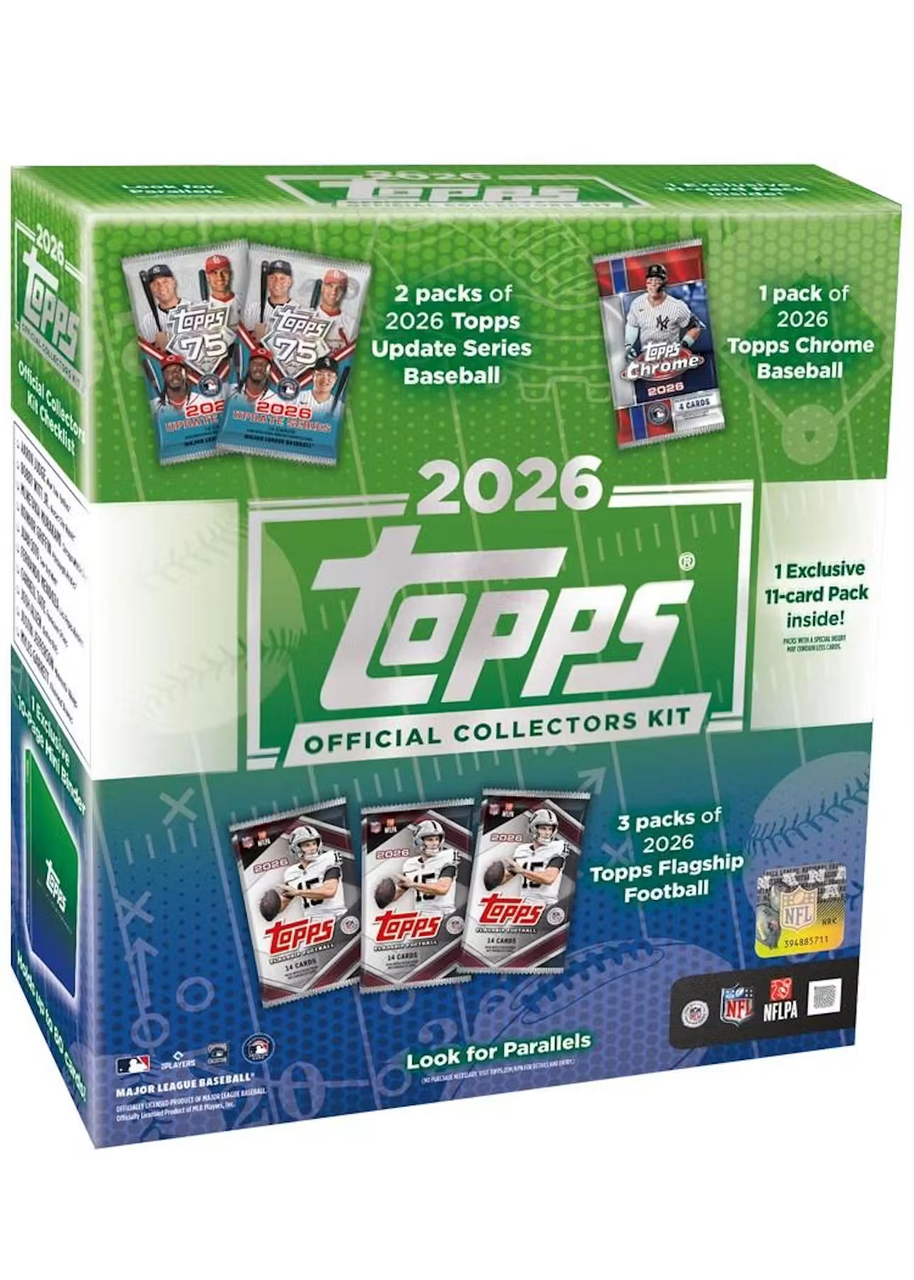 2026 Topps MLB x NFL Official Collector's Kit