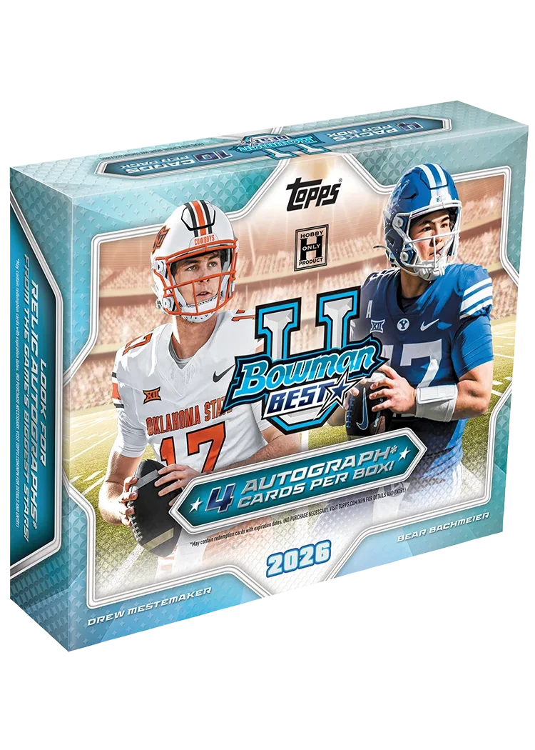 2026 Bowman's University Best Football Hobby Box
