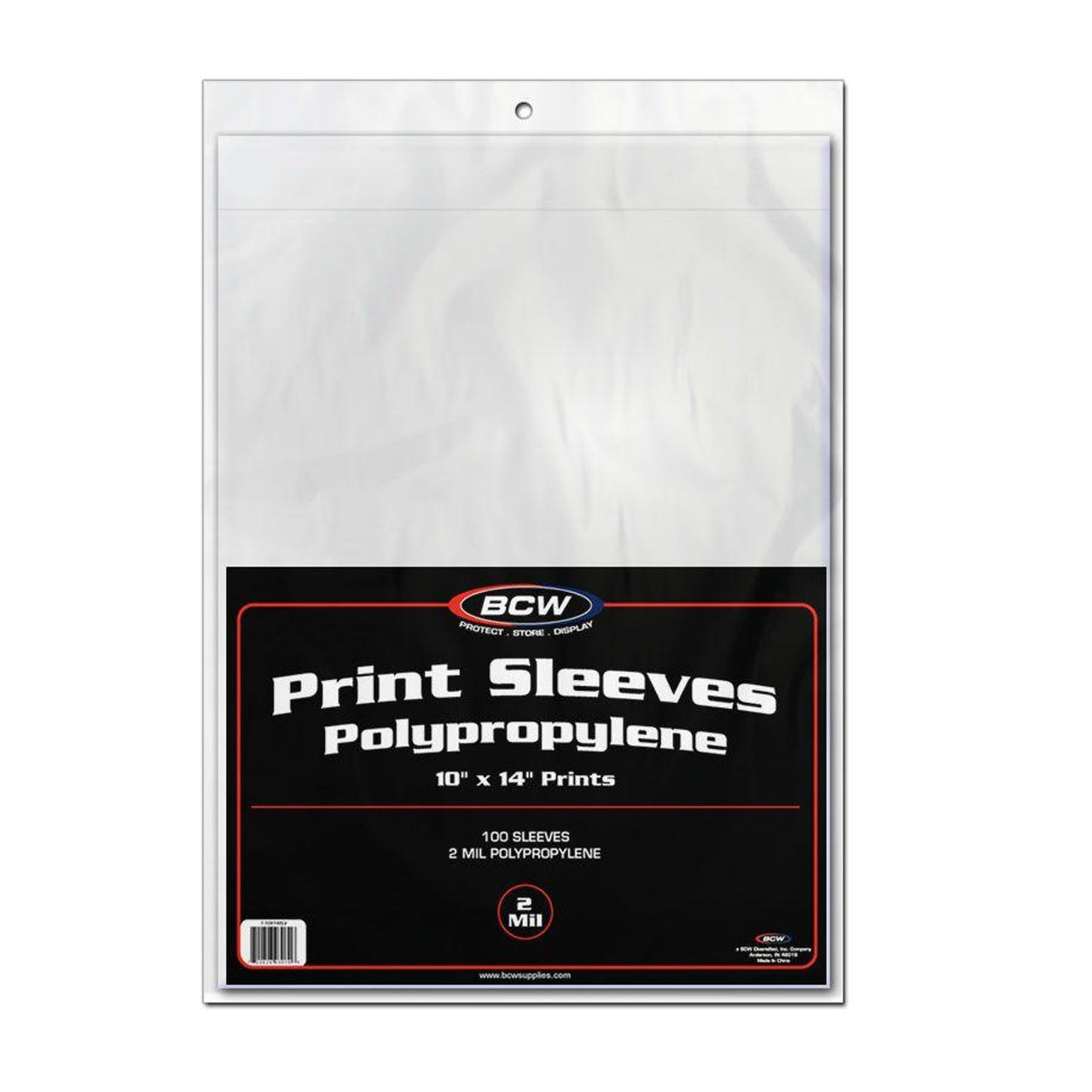 BCW 10x14 Photo Print Sleeves 100ct