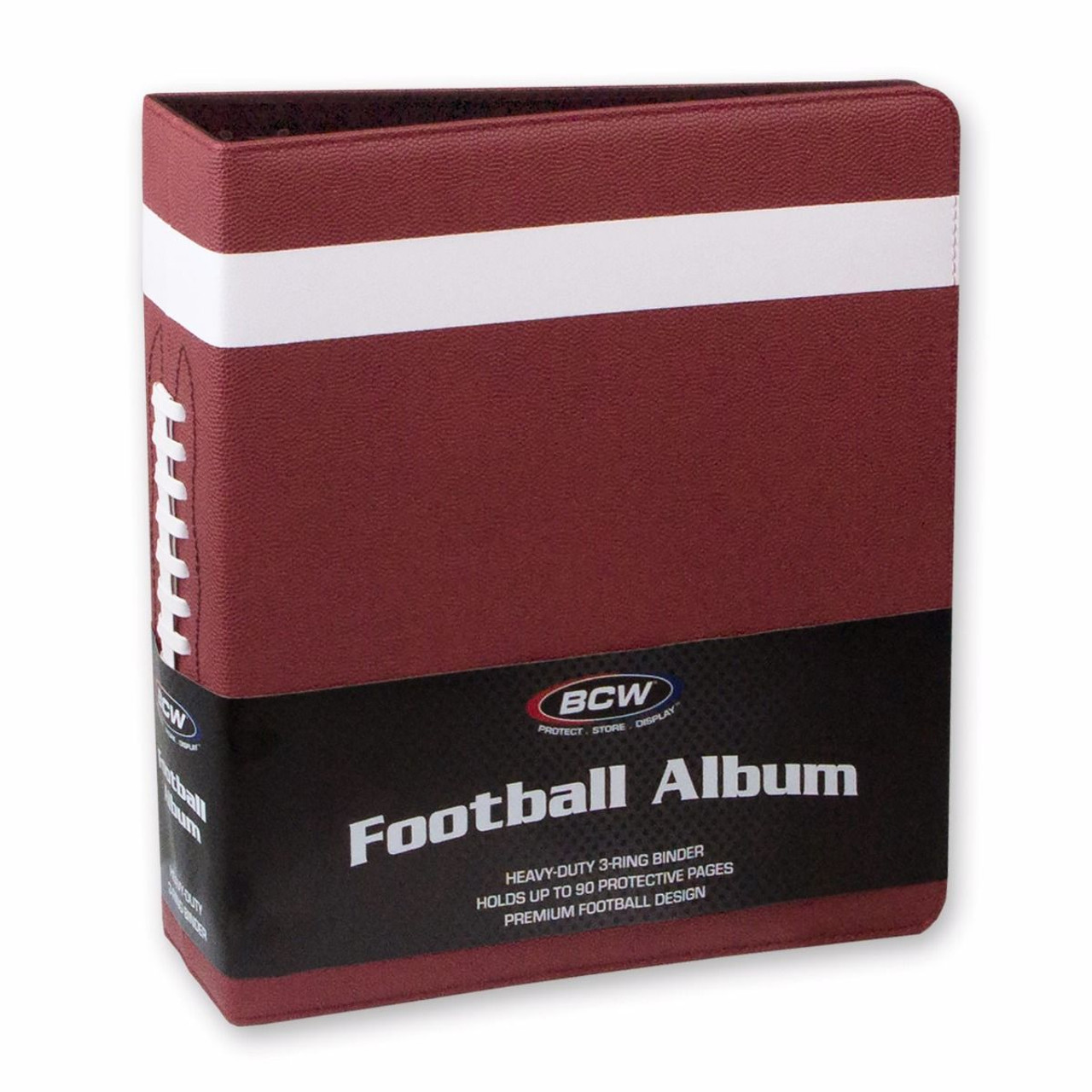 BCW 3" Premium Football Album - Brown