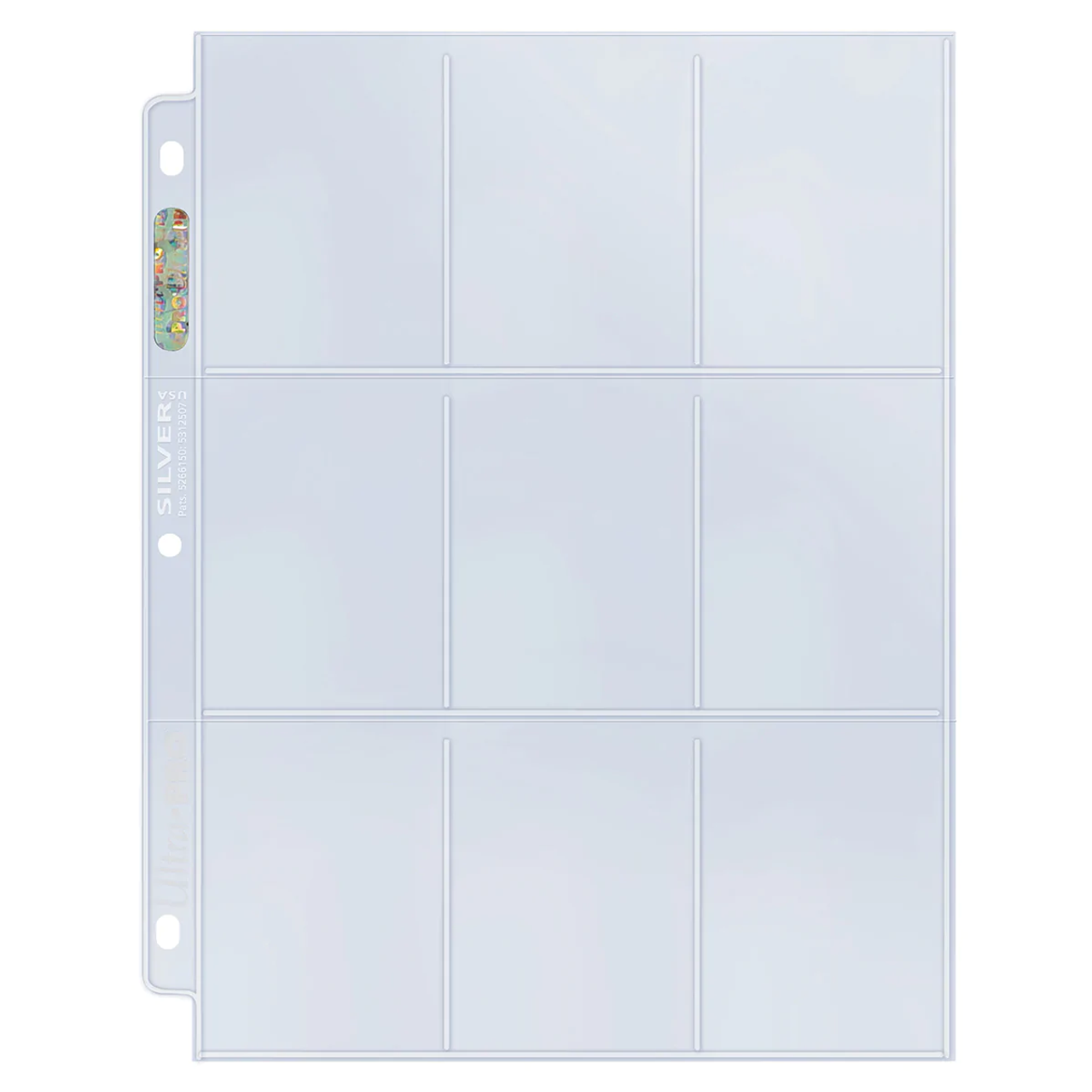 Ultra Pro Silver Series 9-Pocket Pages 100ct Box / Case of 10