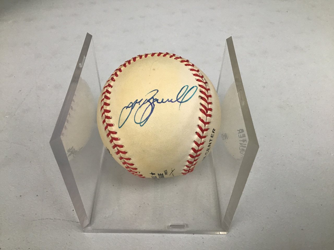 Jeff Bagwell Signed Houston Astros Russell Athletic Baseball Game