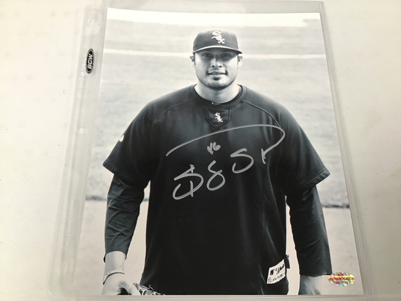 Sergio Santos Chicago White Sox Autographed 8x10 BCK Authentic #5378