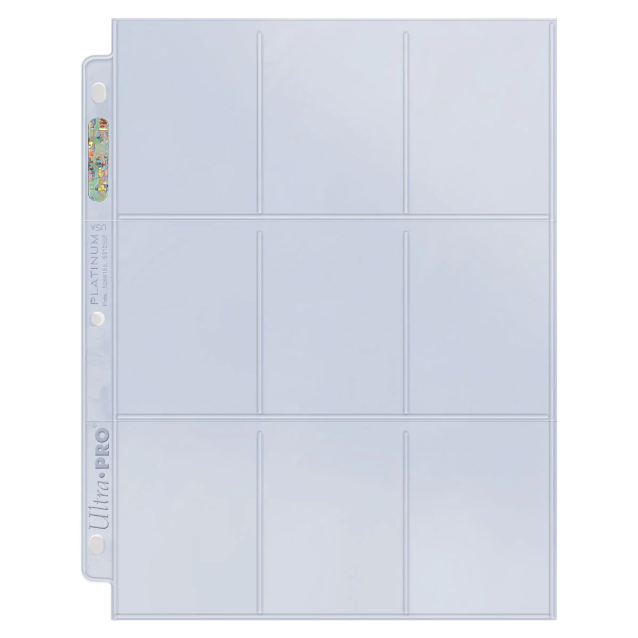 Ultra Pro Platinum Series 9-Pocket Pages 100ct Box / Case of 10
