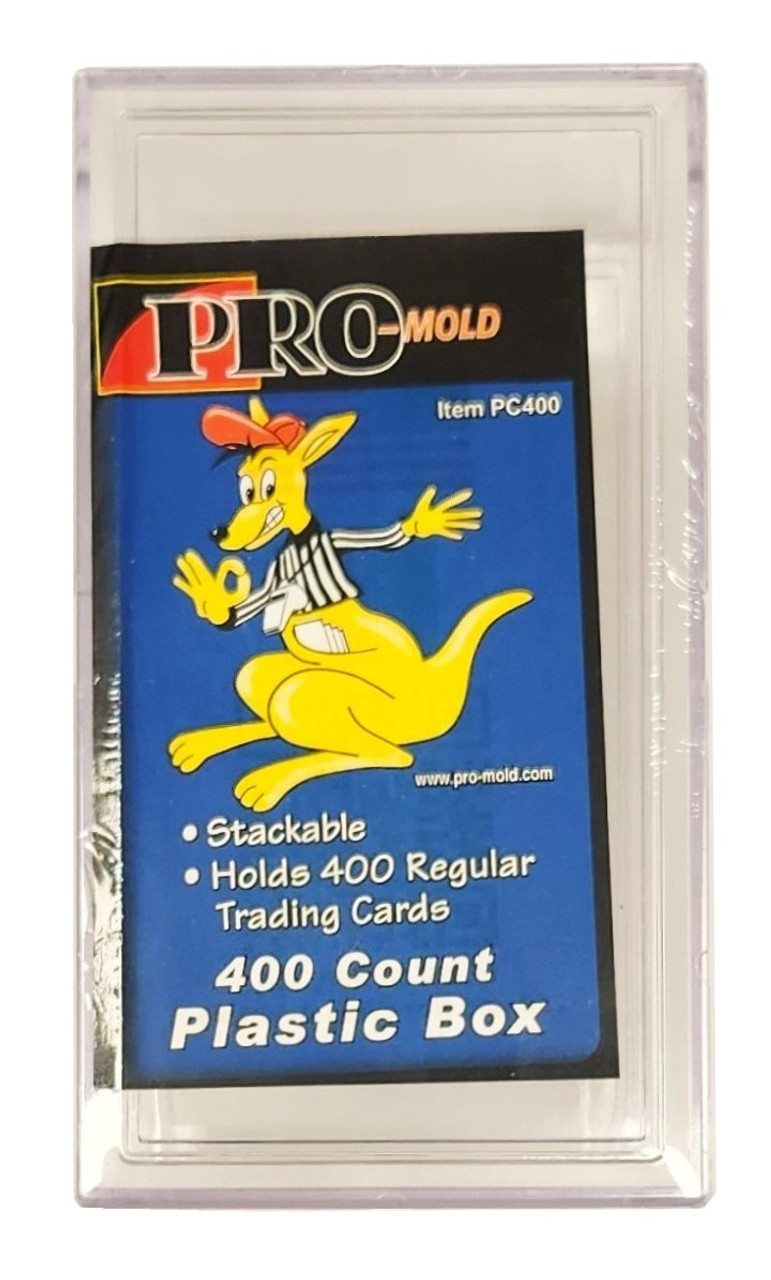 Pro-Mold 400-card Snap Box / Case of 27