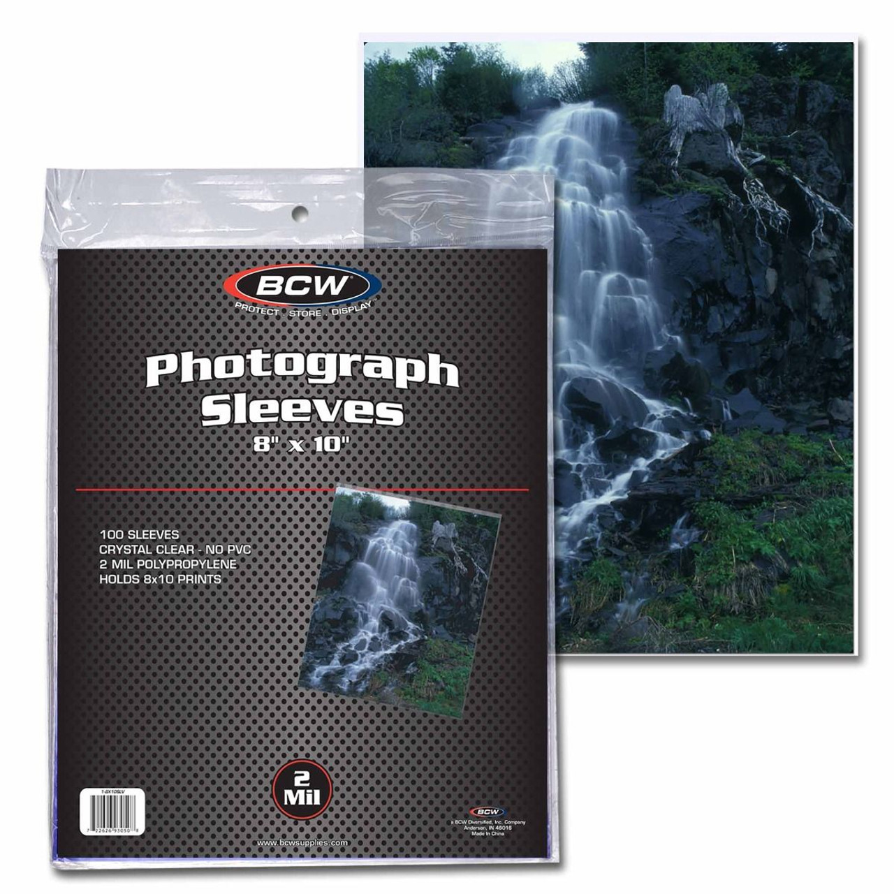 Pack of 100 BCW 9X12 Photo Sleeves (1-9X12SLV)