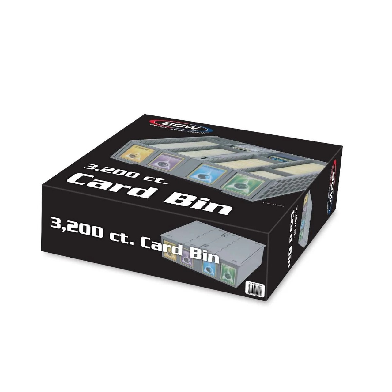 BCW 3200ct Collectible Card Bin - Gray