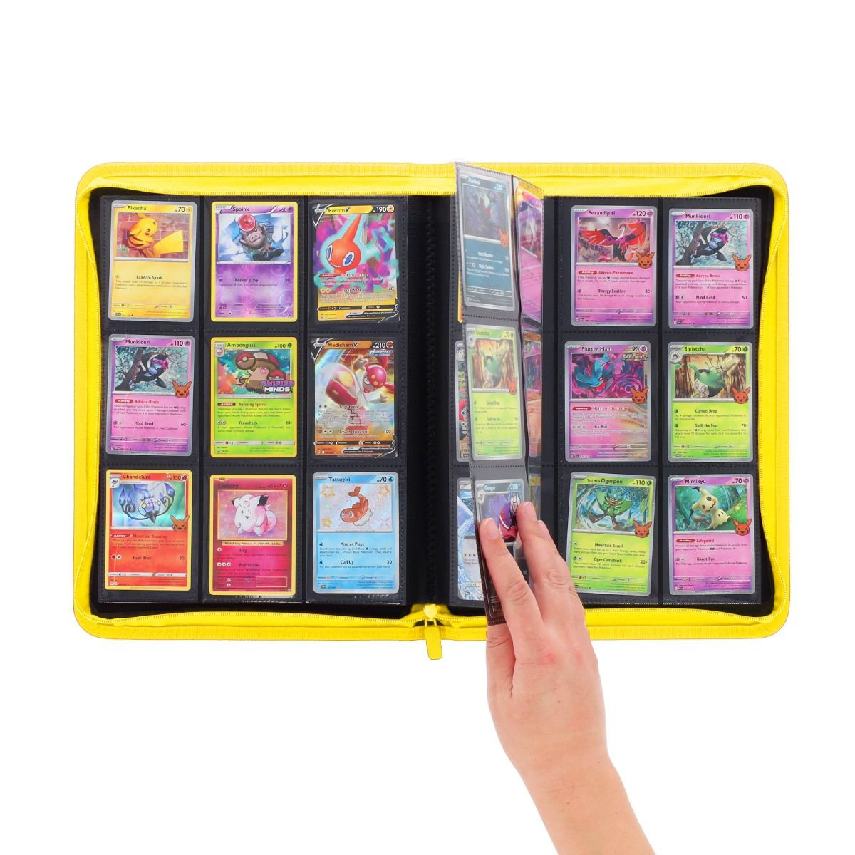 BCW Z-Folio 9-Pocket LX Album - Yellow