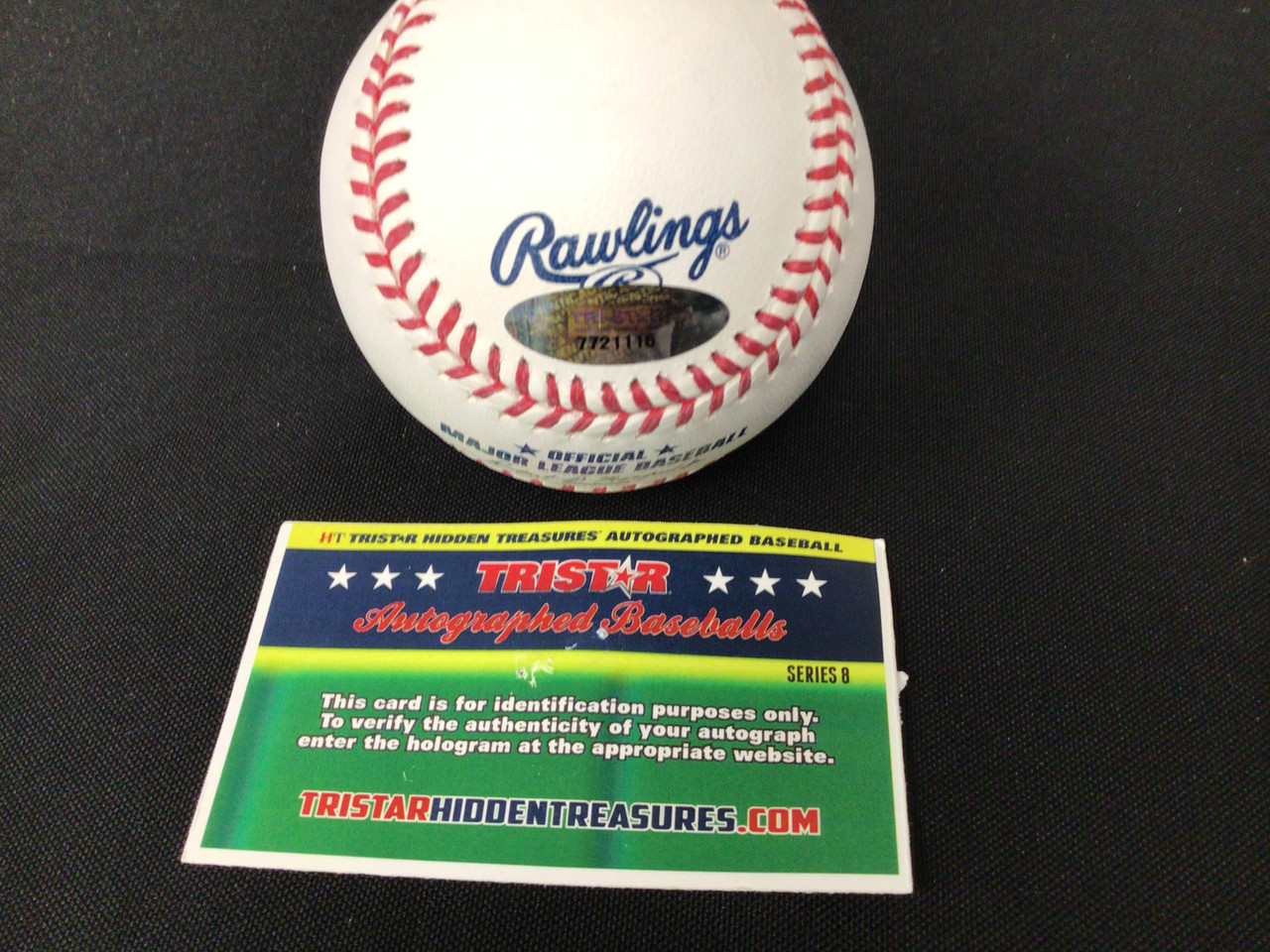 TIM RAINES Official MLB  Autographed Baseball WHITE SOX Tristar COA #5402