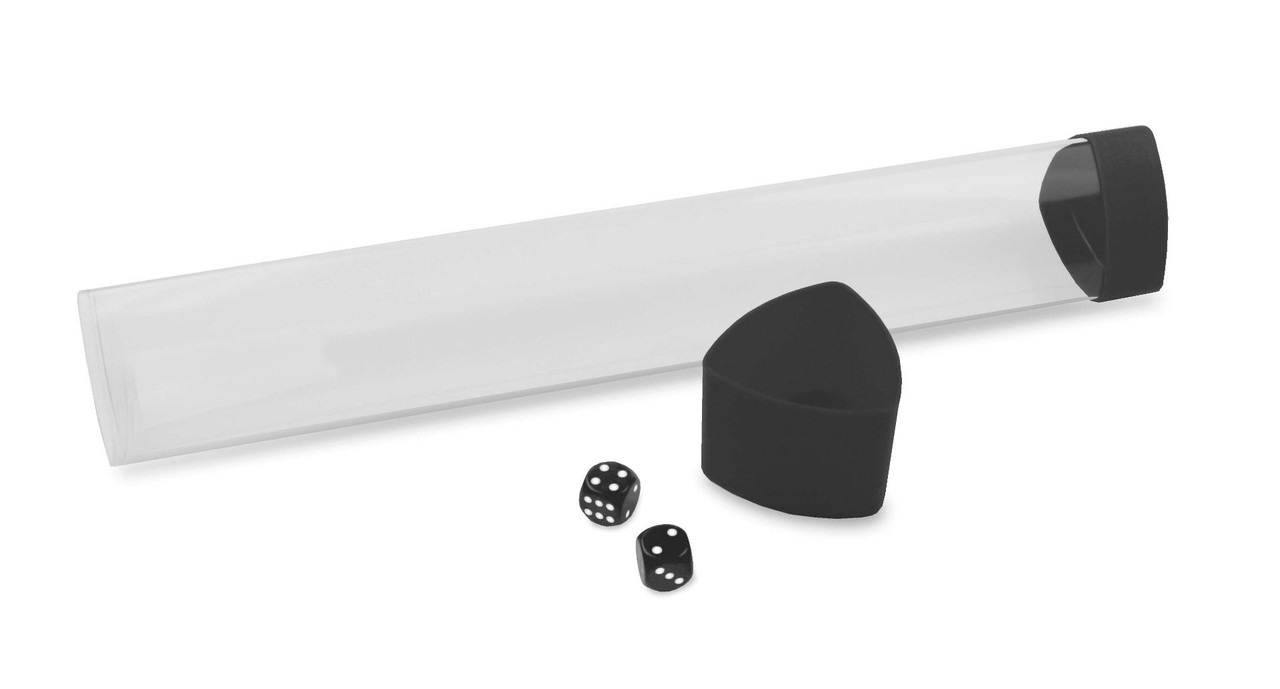 BCW Playmat Tube - Black (with dice)