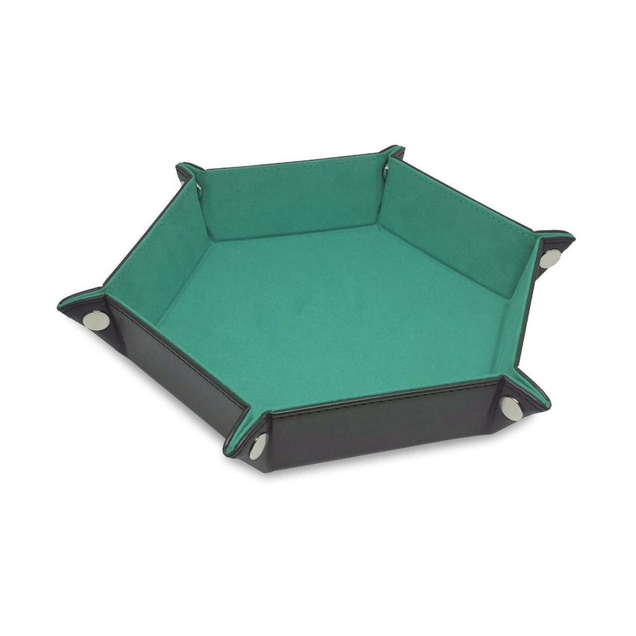 BCW Dice Tray Hexagon - Green