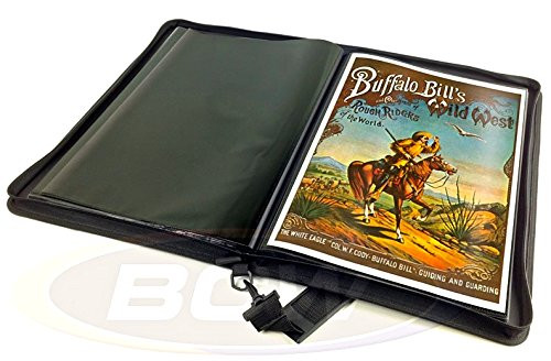 BCW Z-Folio 11x17 LX Album - Black - The Baseball Card King, Inc.