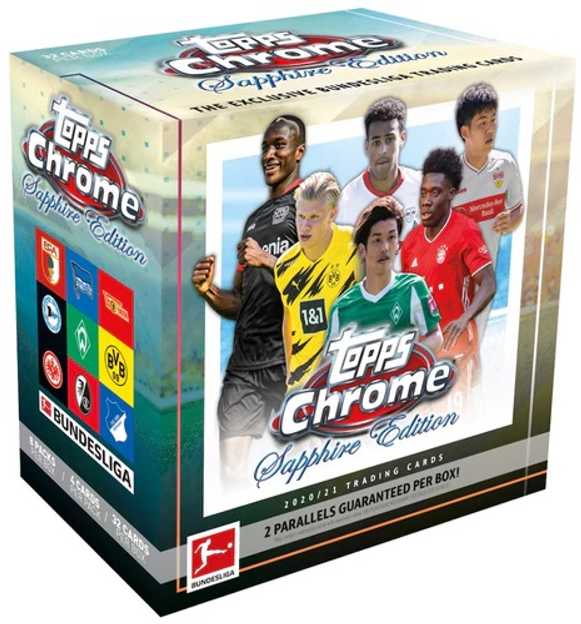2020/21 Topps Chrome Bundesliga Soccer Sapphire Edition Box