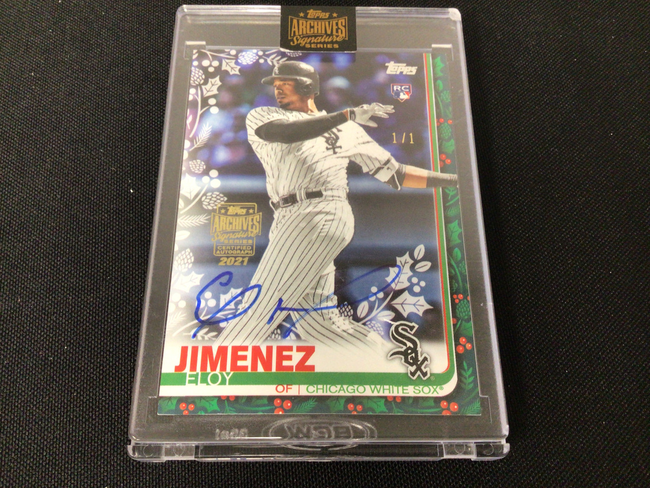 2021 Topps Archives Signature Series Eloy Jimenez Rookie Auto 1/1 