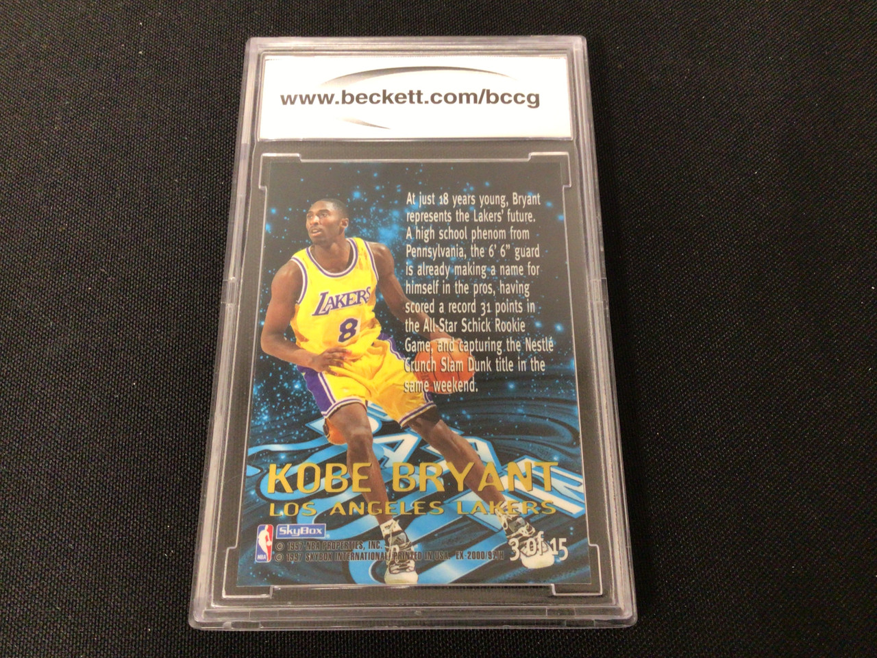 EX2000 Star Date 2000 #3 Kobe Bryant | nate-hospital.com