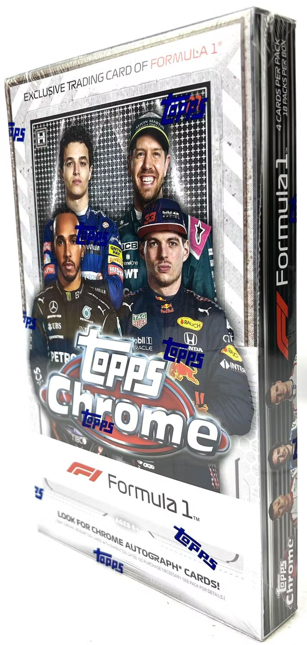 2021 Topps Chrome Formula 1 Racing Hobby Box